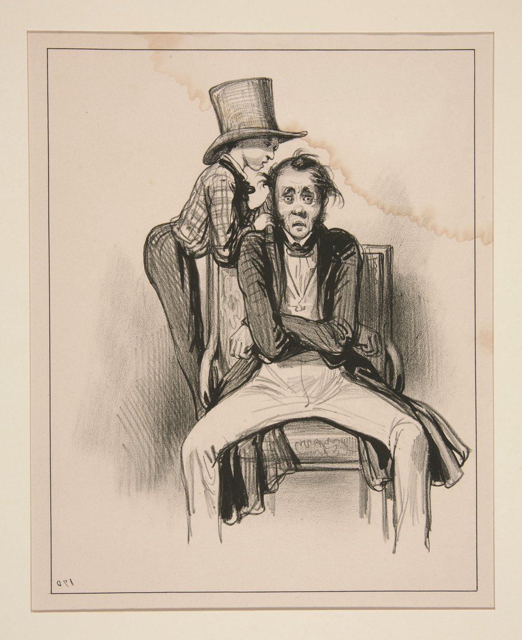 ...Senhor Albert? É um senhor do Jardin des Plantes... de Paul Gavarni