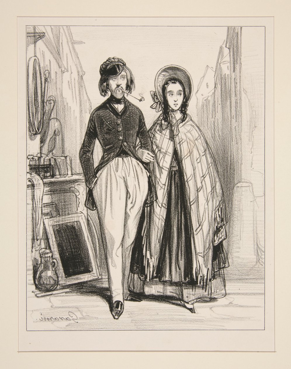 Monsieur e Madame Ernest... de Paul Gavarni
