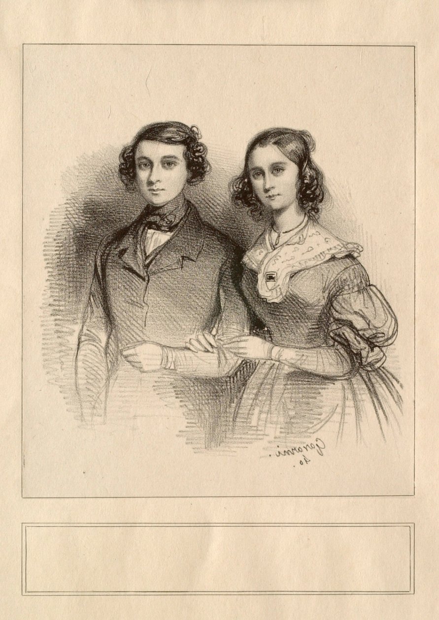 O senhor e a senhora Emily Taigny de Paul Gavarni
