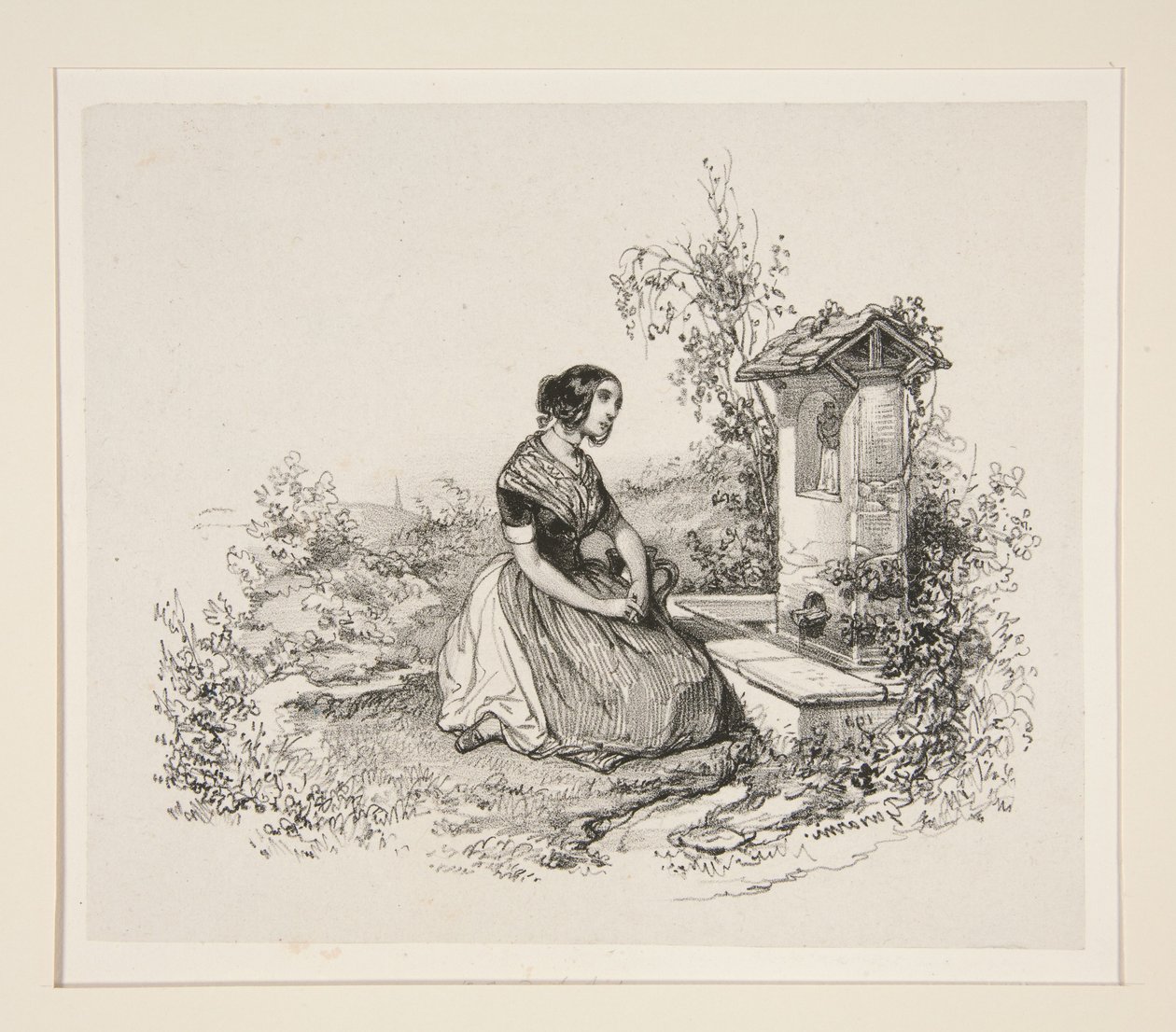 Nossa Senhora da Fonte de Paul Gavarni