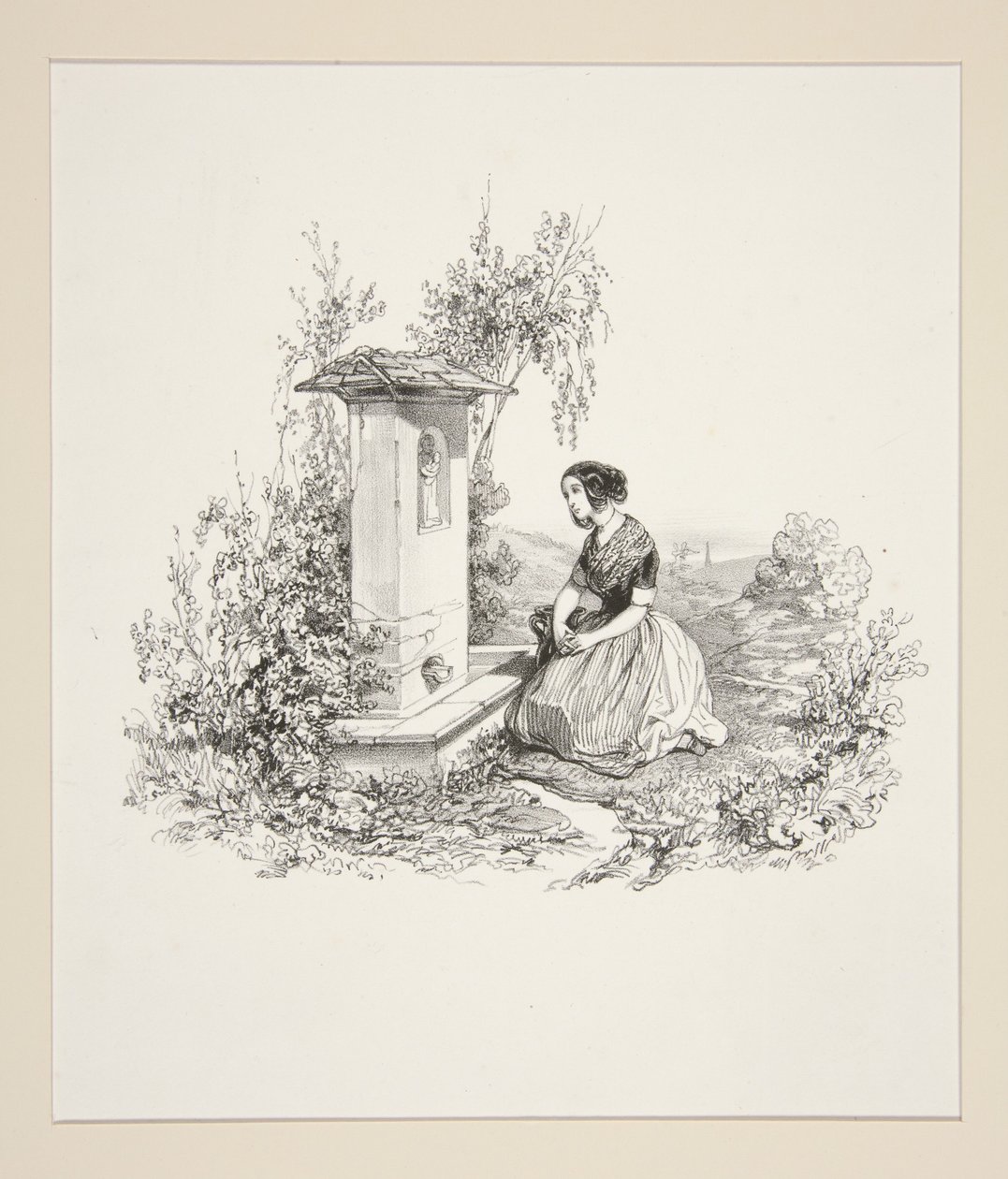 Notre-Dame de la Fontaine de Paul Gavarni