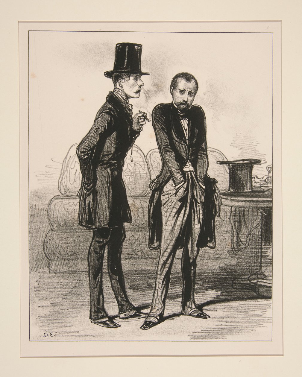 Oração Fúnebre. de Paul Gavarni