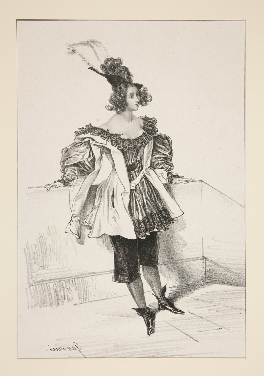 Pajem de Paul Gavarni