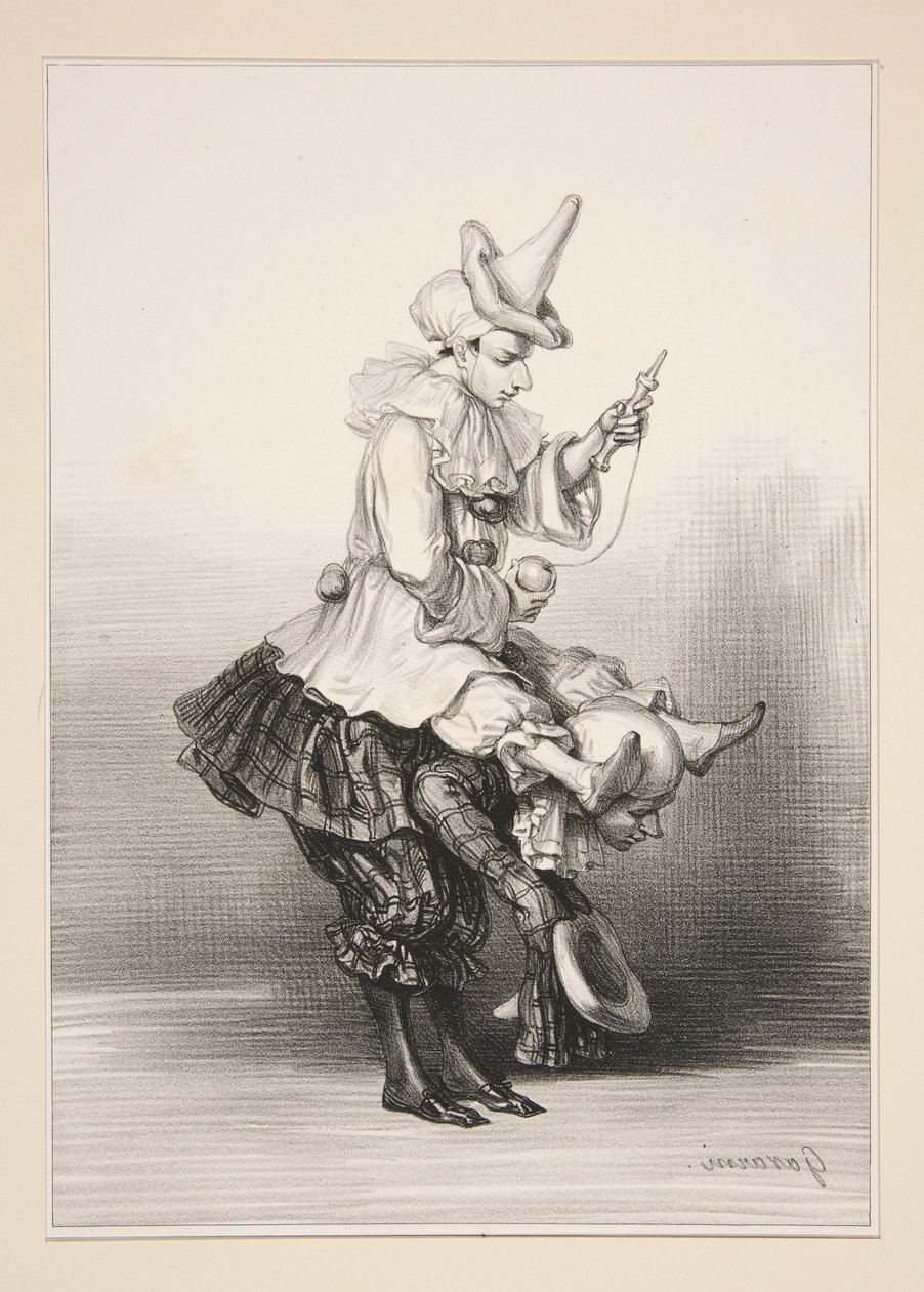 MORANGUEIRO E PIERROT de Paul Gavarni