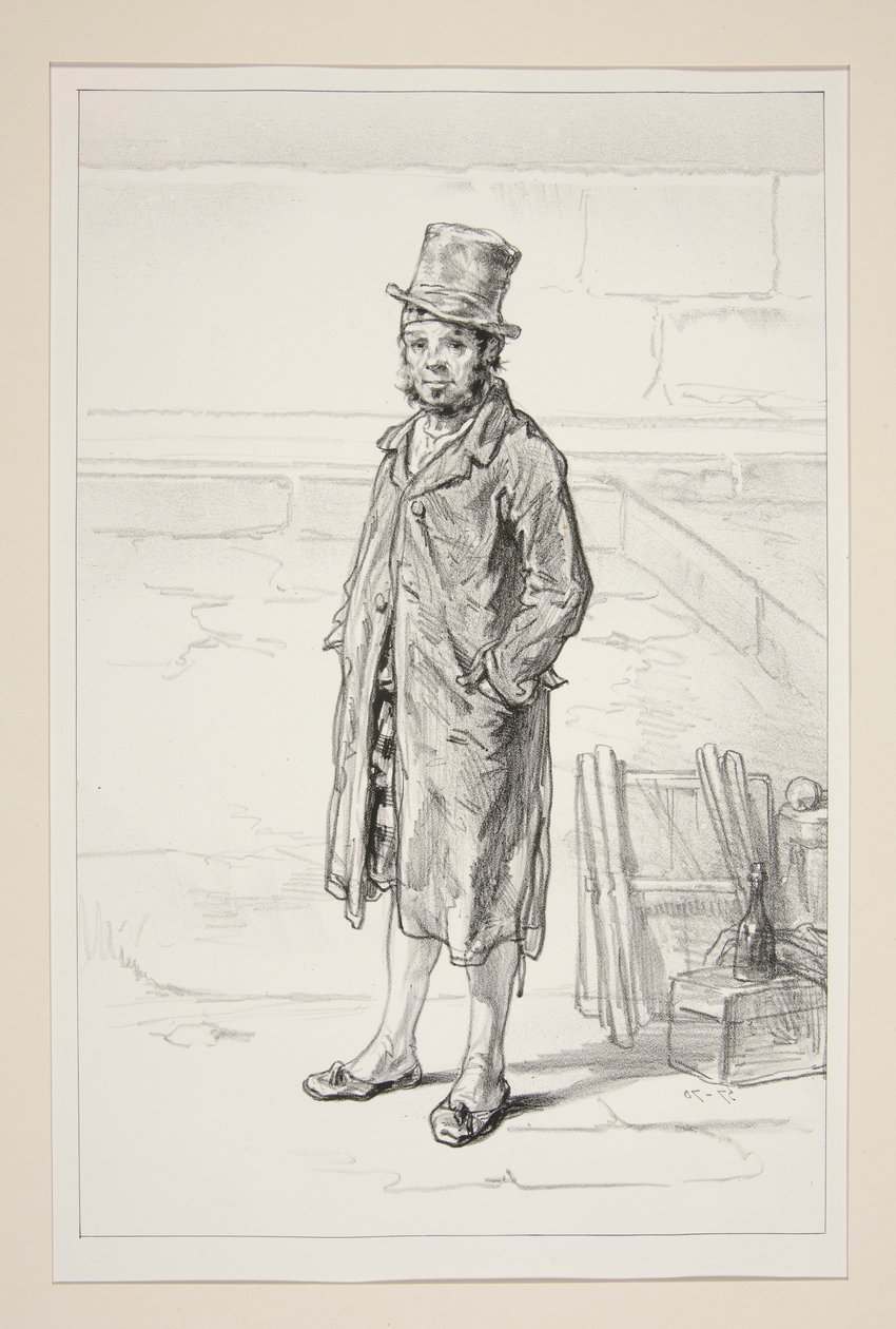 PROPRIETÁRIO em Paris, rue Dauphine de Paul Gavarni