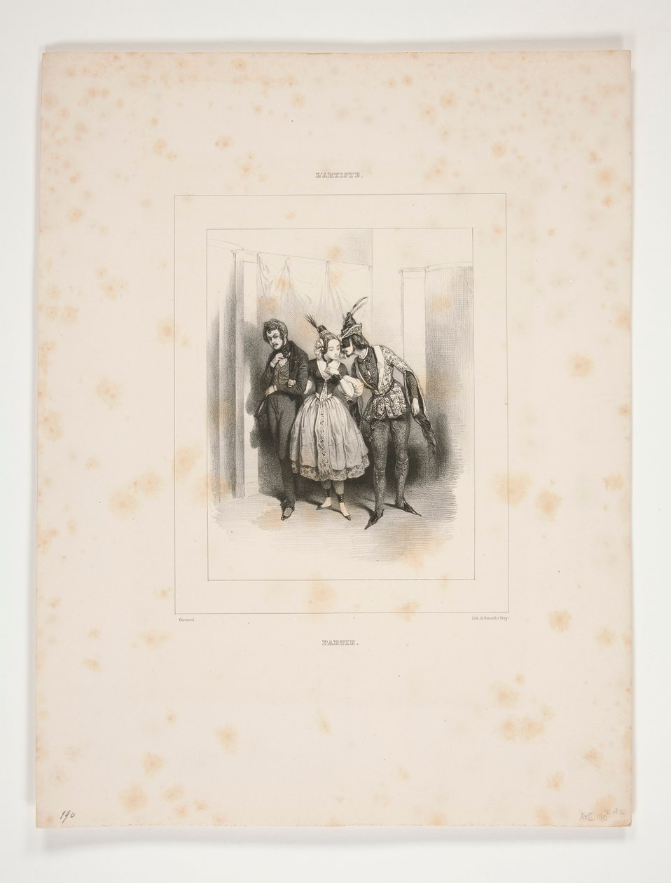 Papel de Paul Gavarni
