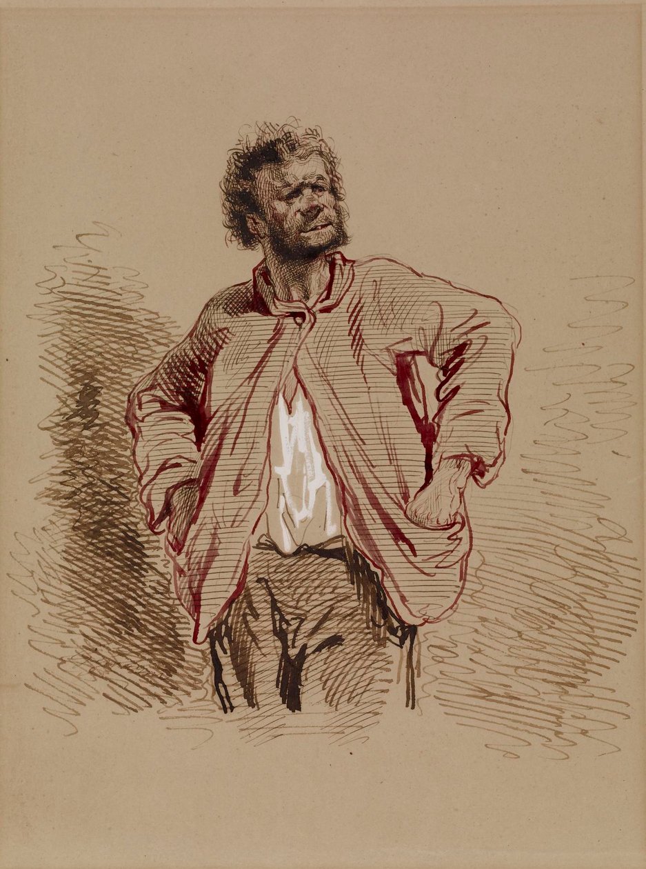 Camponês de Paul Gavarni