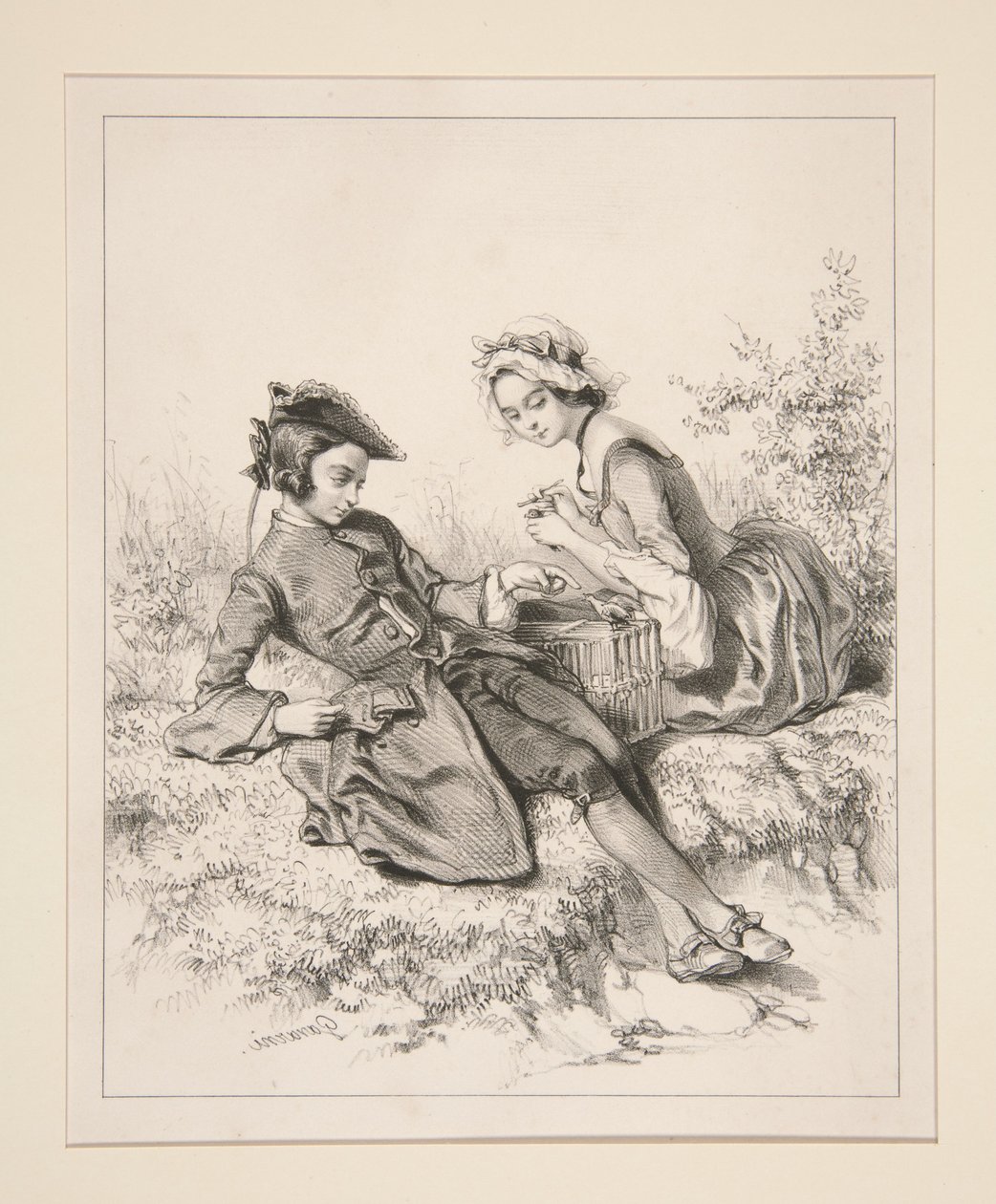 Pequenos, pequenos de Paul Gavarni