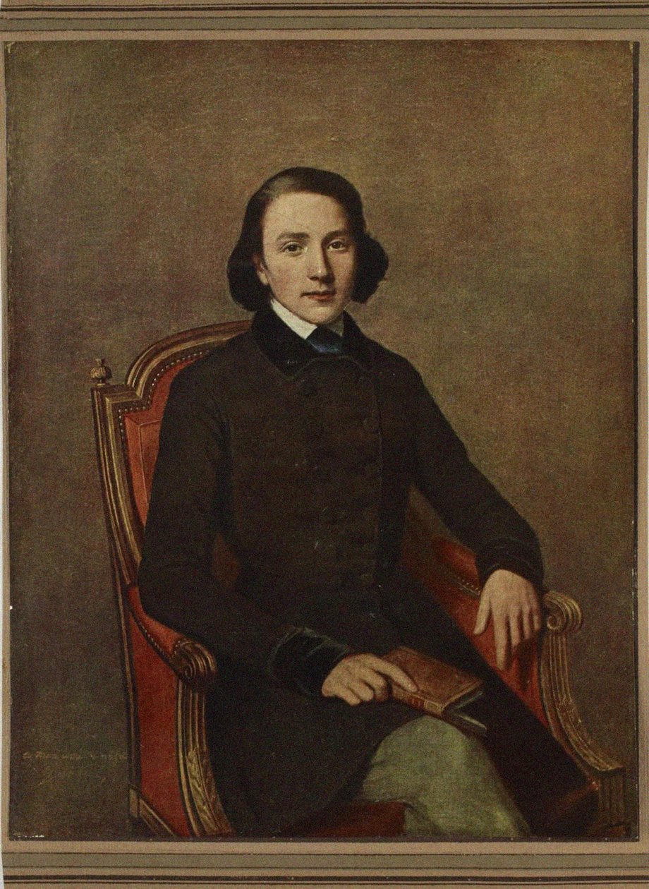 Retrato de Victor Hugo 1802-1885 de Paul Gavarni