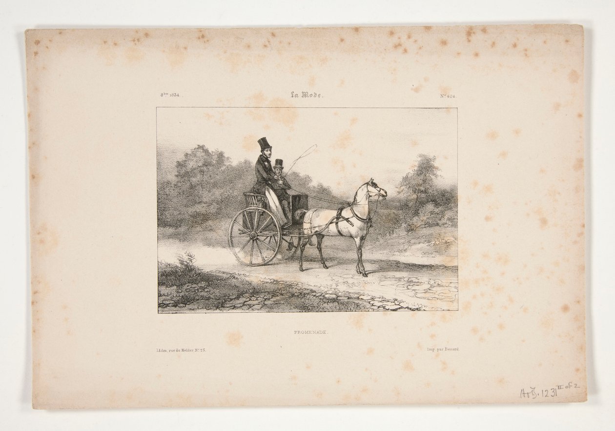 Passeio de Paul Gavarni