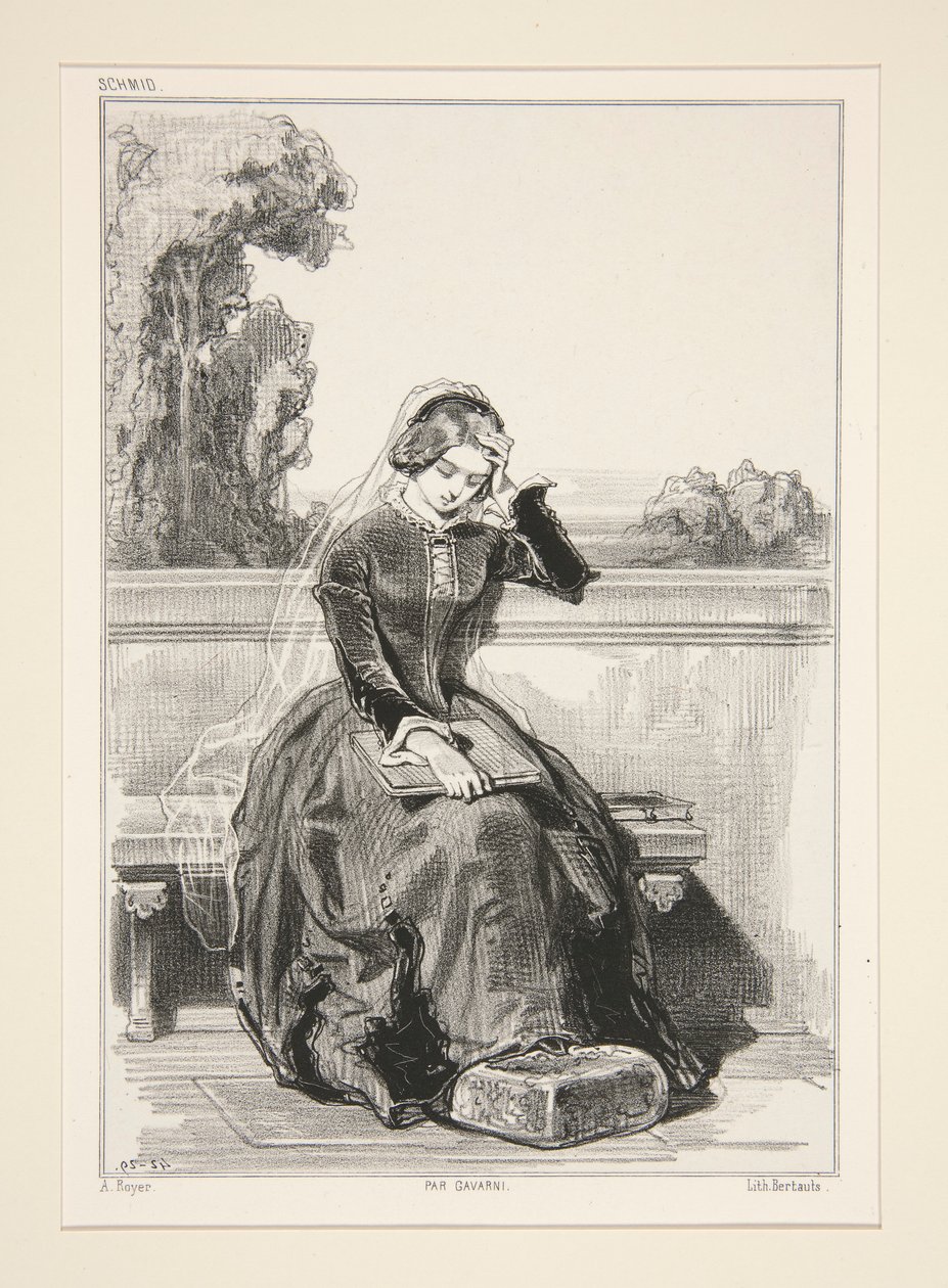 Rose De Tannebourg. de Paul Gavarni