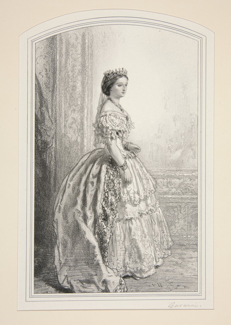 S.M. a Imperatriz Eugénia de Paul Gavarni