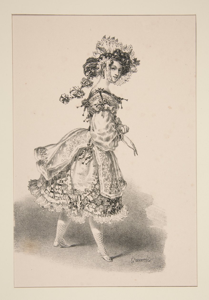 SOUBRETTE. de Paul Gavarni