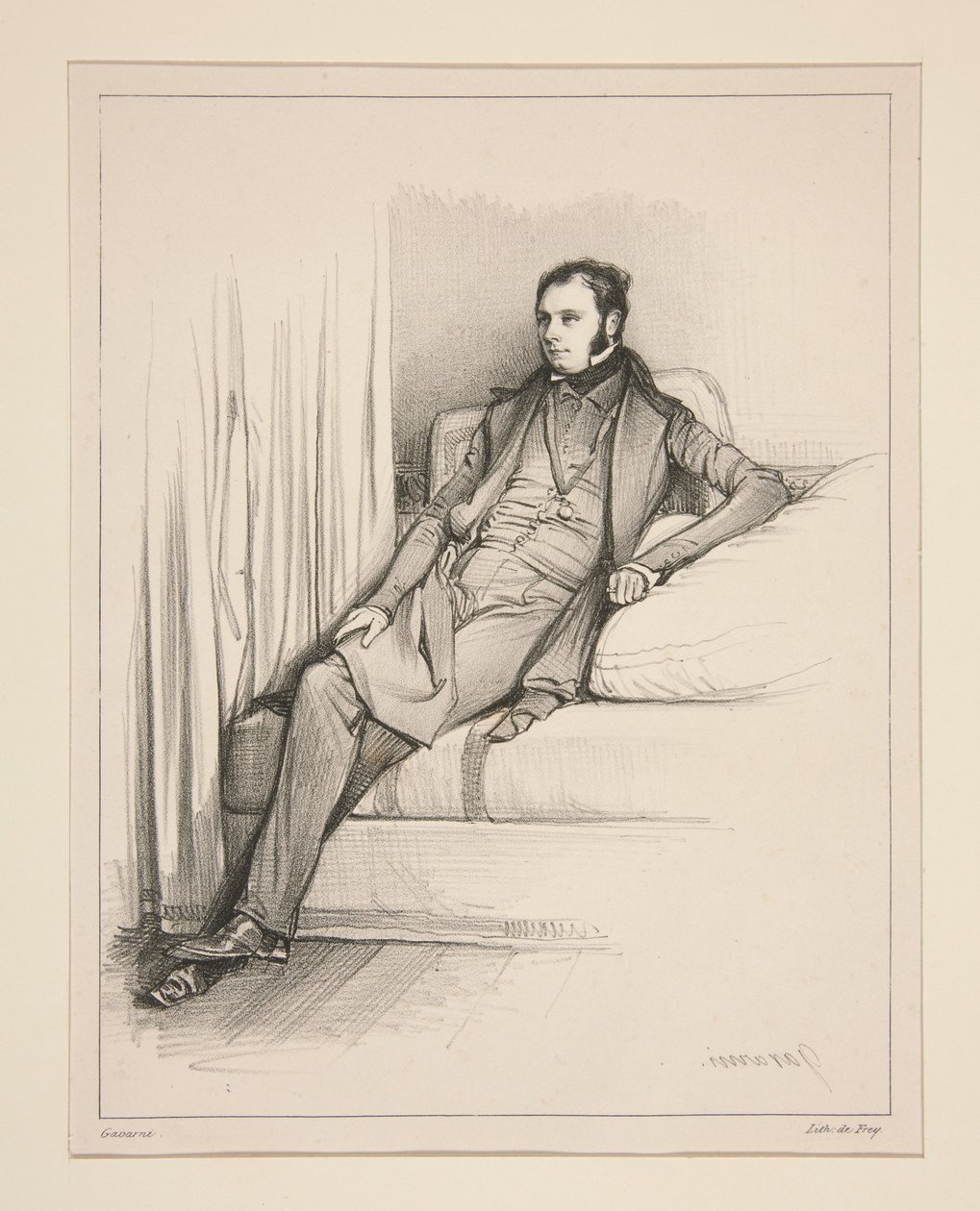 S. Henry Berthoud de Paul Gavarni