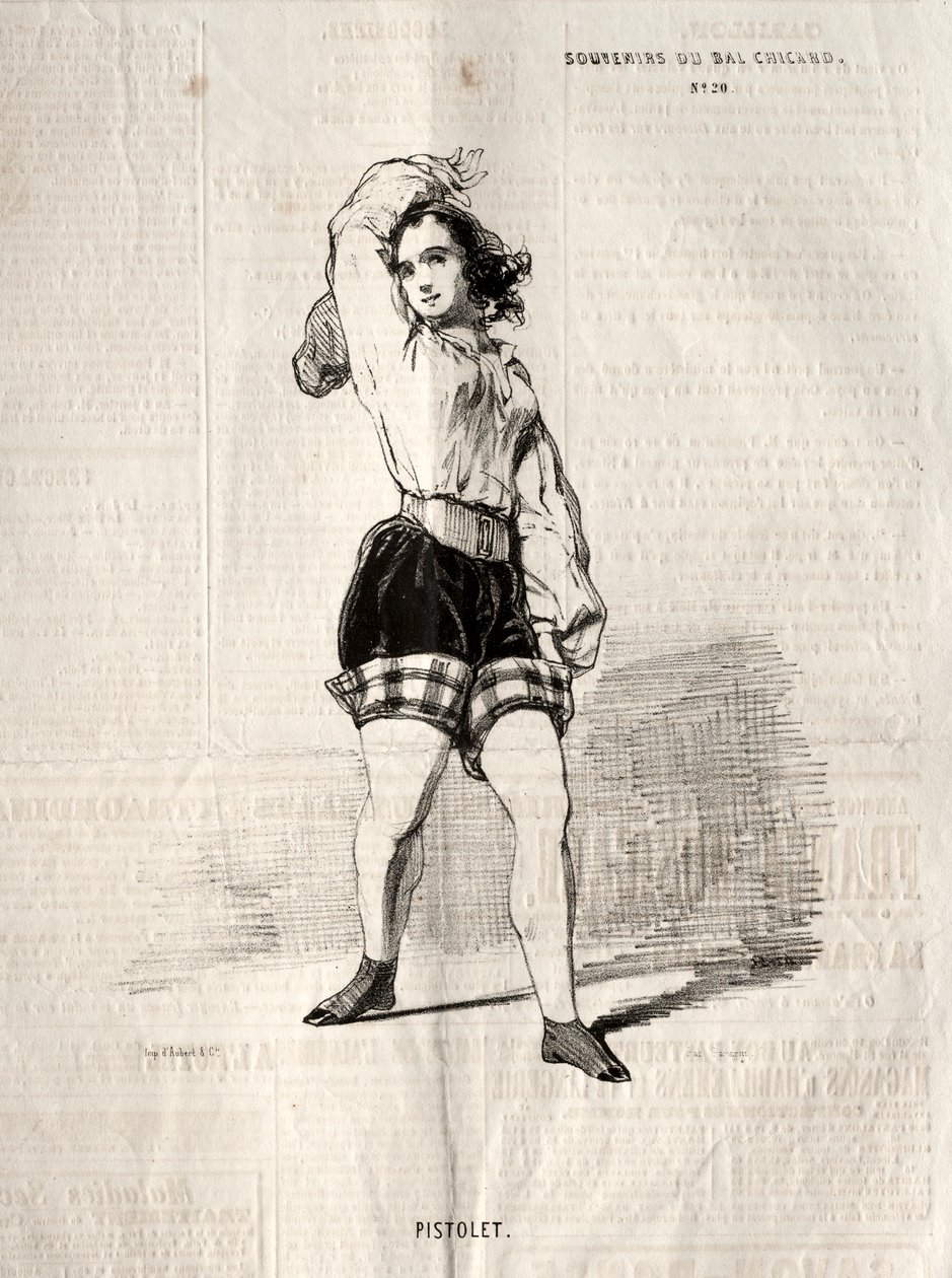 Memórias do Bal Chicard: Pistola de Paul Gavarni