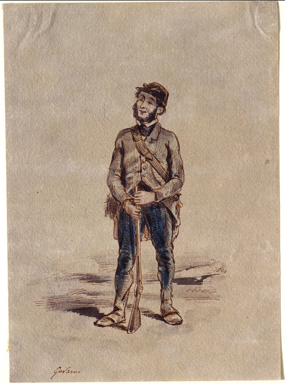 O caçador furtivo de Paul Gavarni