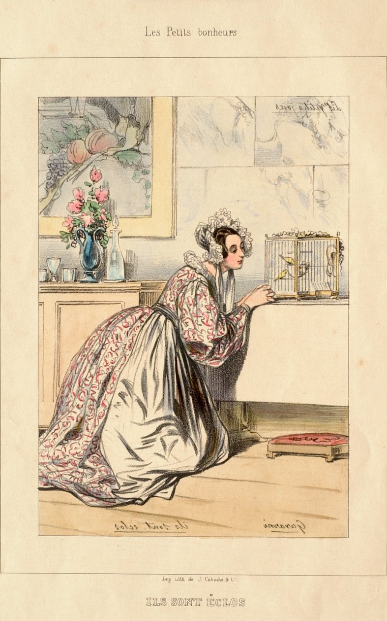 Eclodiram (Ils sont éclos) de Paul Gavarni