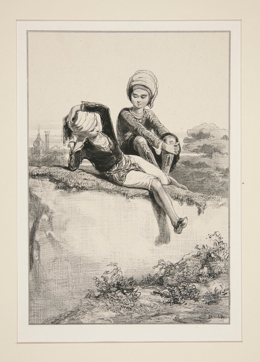 Thimothee (sic) Et Philemon de Paul Gavarni