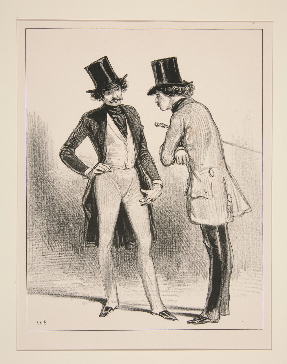 Sabes bem que o Maurice e o Charles estavam sempre a ter romances com a pequena Zelie, não é... de Paul Gavarni
