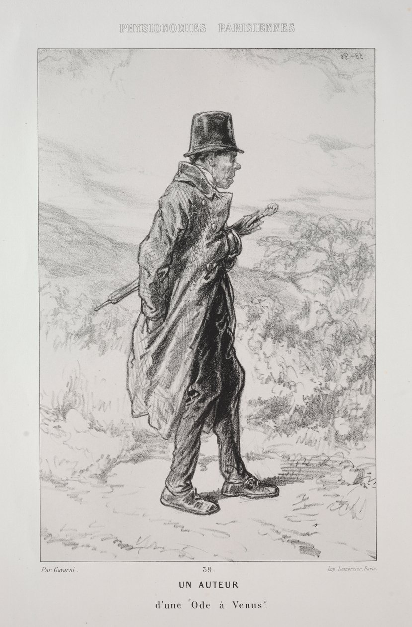 Um autor de Paul Gavarni