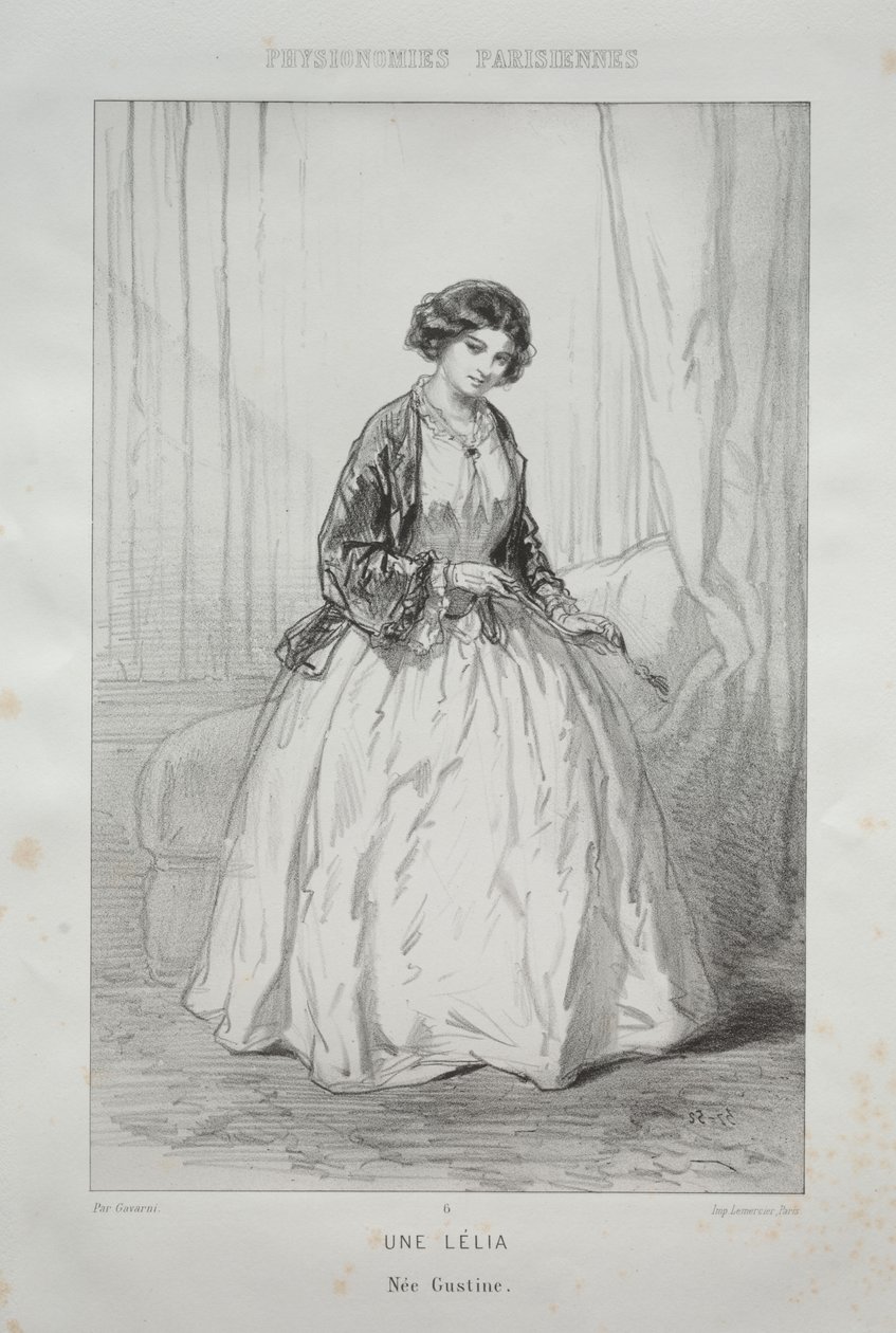 Une Lélia de Paul Gavarni