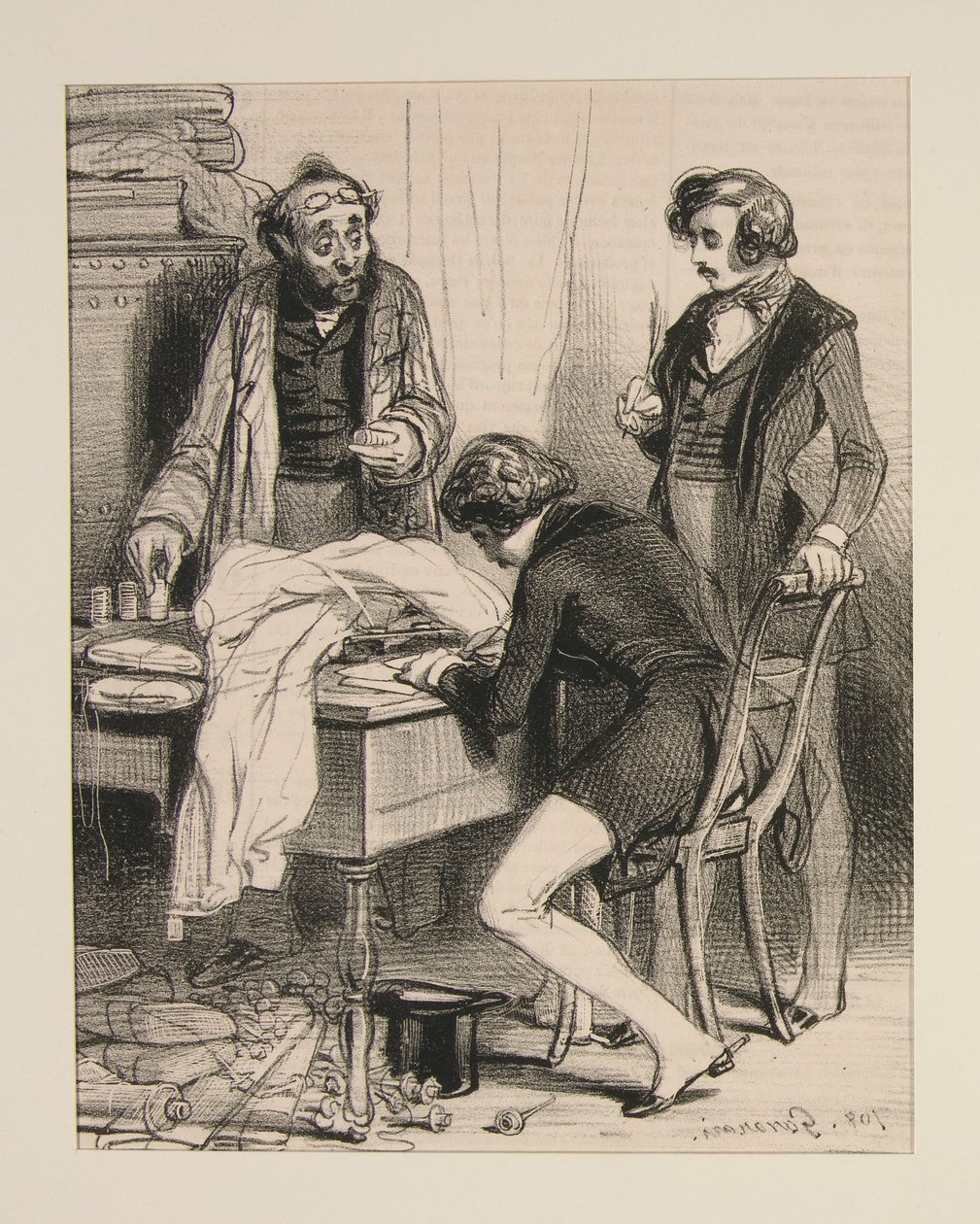Versalhes, 1 de abril de Paul Gavarni