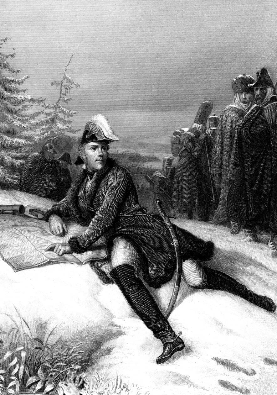 Marechal Ney, soldado francês das Guerras Napoleônicas, século XIX. de Paul Girardet