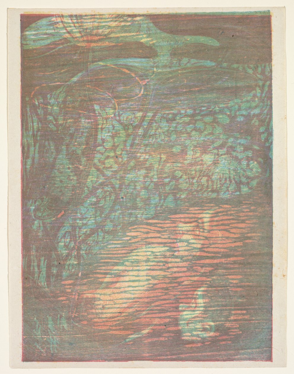 Ninfa Amedrontada Ninfa Effraye, 1896. de Paul Herrmann