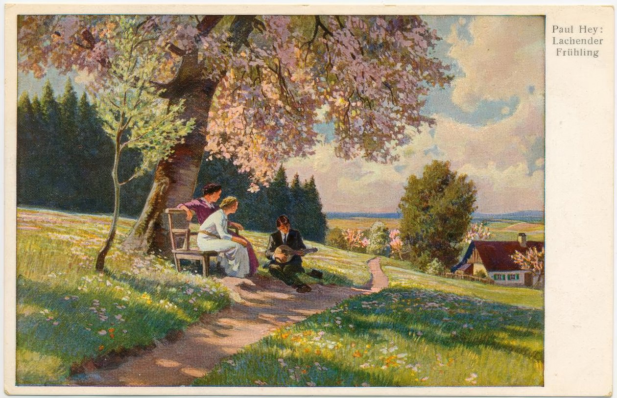 primavera risonha de Paul Hey