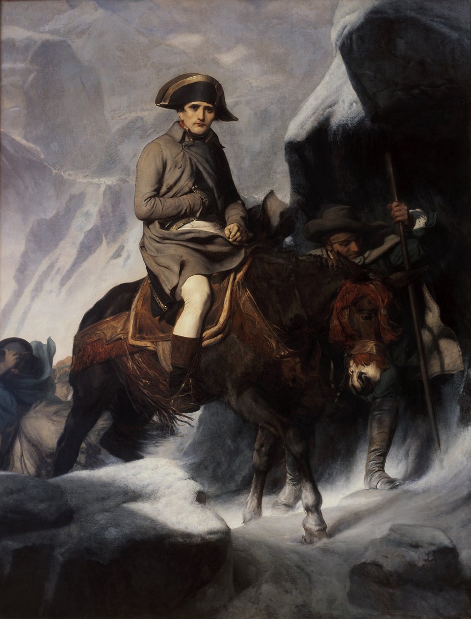 Bonaparte cruzando os Alpes de Paul Delaroche