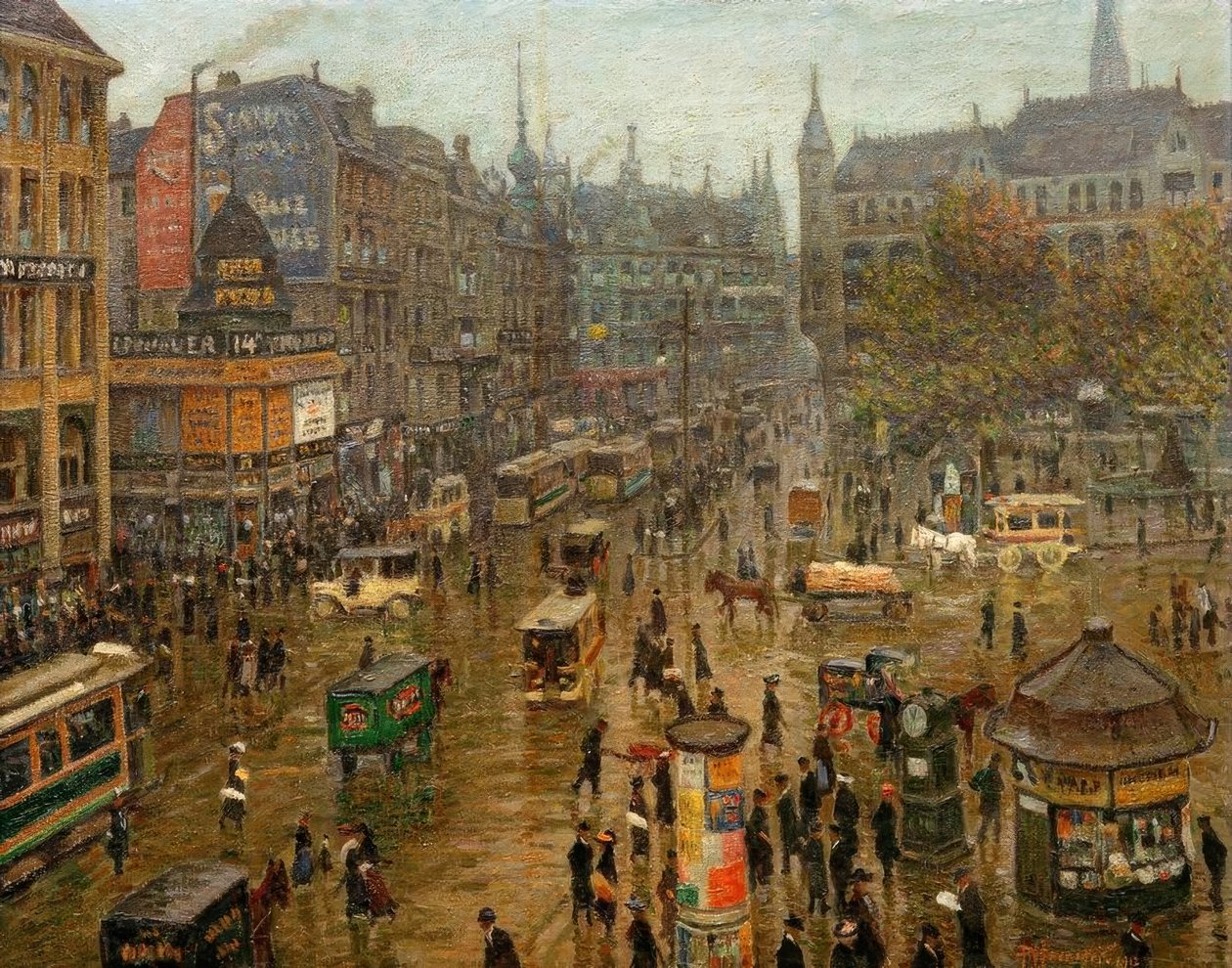 O Spittelmarkt de Paul Höniger