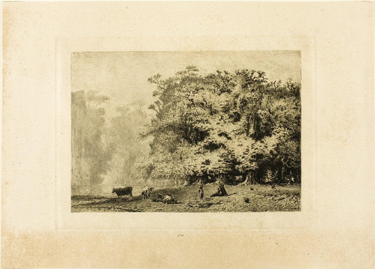 Perto de Fontainebleau de Paul Huet