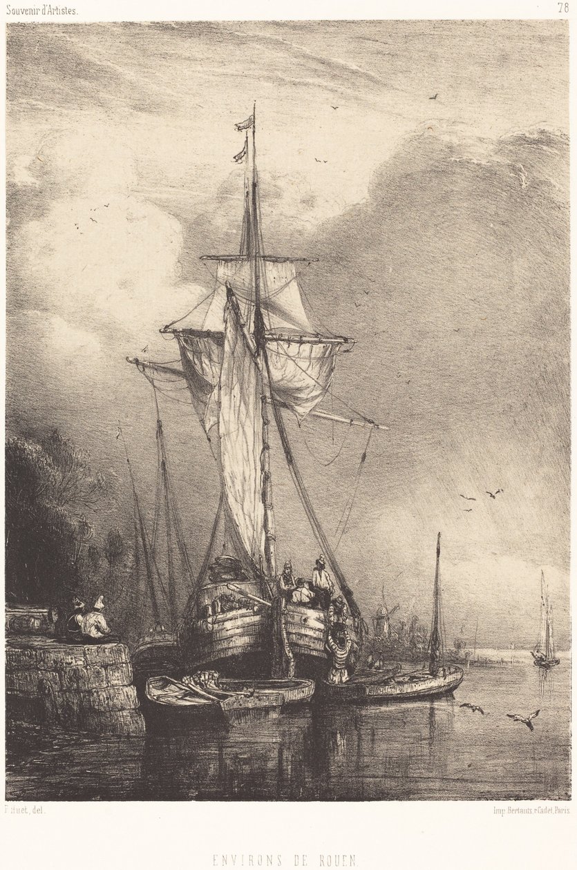 Perto de Rouen de Paul Huet