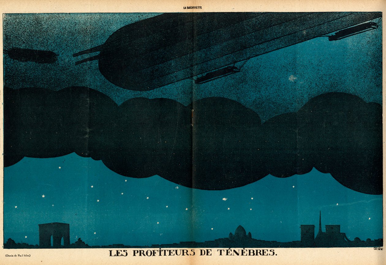La Baionnette, Satirical em Cores de Paul Iribe