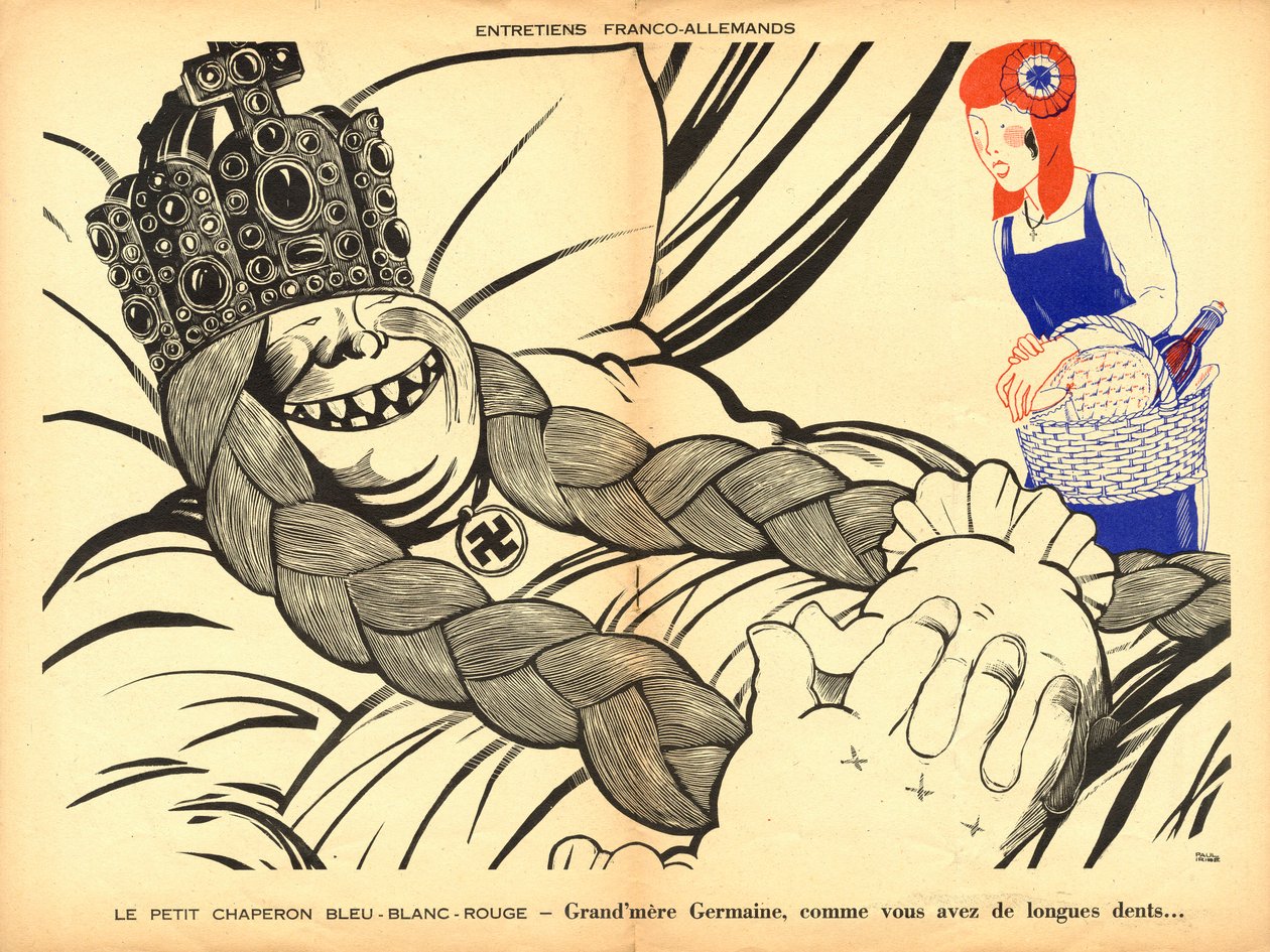 The Temoin, Satirical in Colors de Paul Iribe