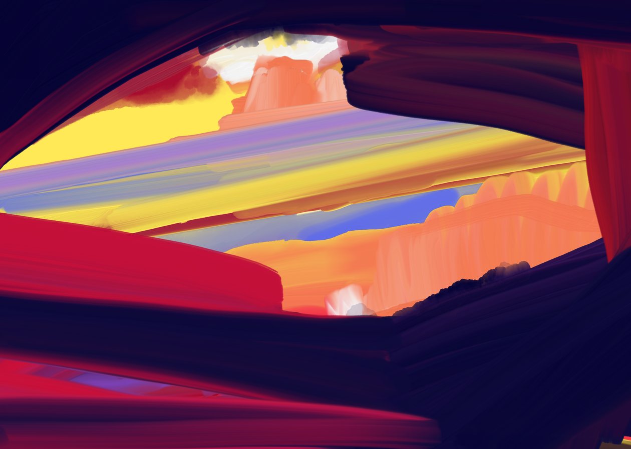 Baiame, 2022 (arte digital) de Paul Kempton