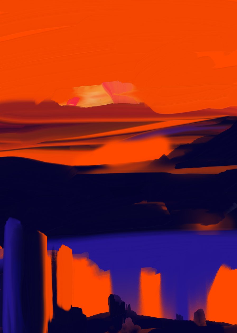 Brolga, 2023 (arte digital) de Paul Kempton