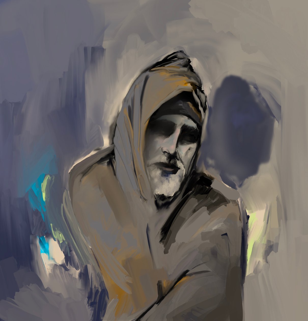 Prometheus, 2024 (arte digital) de Paul Kempton