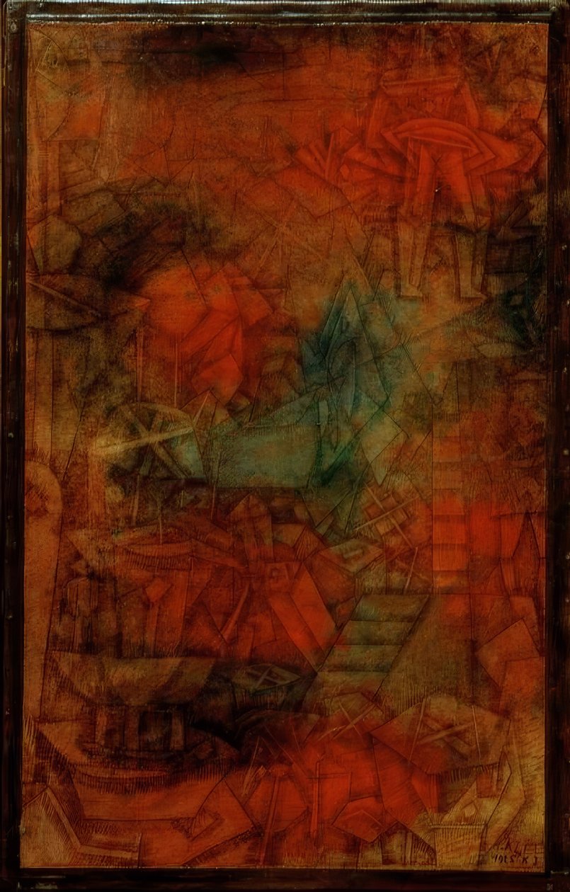 Ensaio de teatro (teatro) de Paul Klee