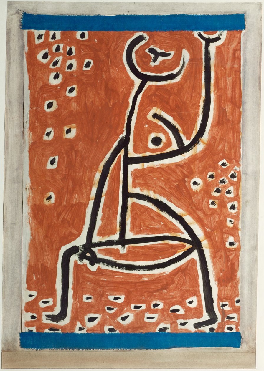 Uma senhora desportiva (ofegante) de Paul Klee