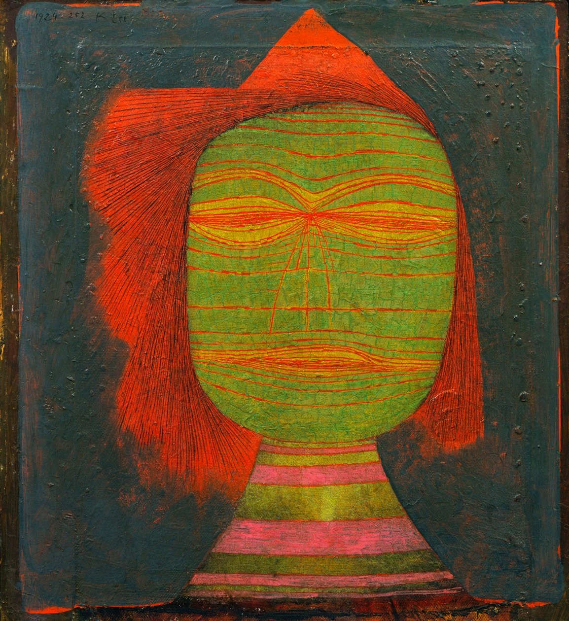Máscara de Actor (Máscara de Actor) de Paul Klee