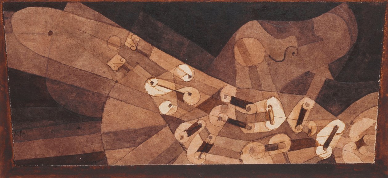 Aeolian Harp; Aeolsharfe de Paul Klee