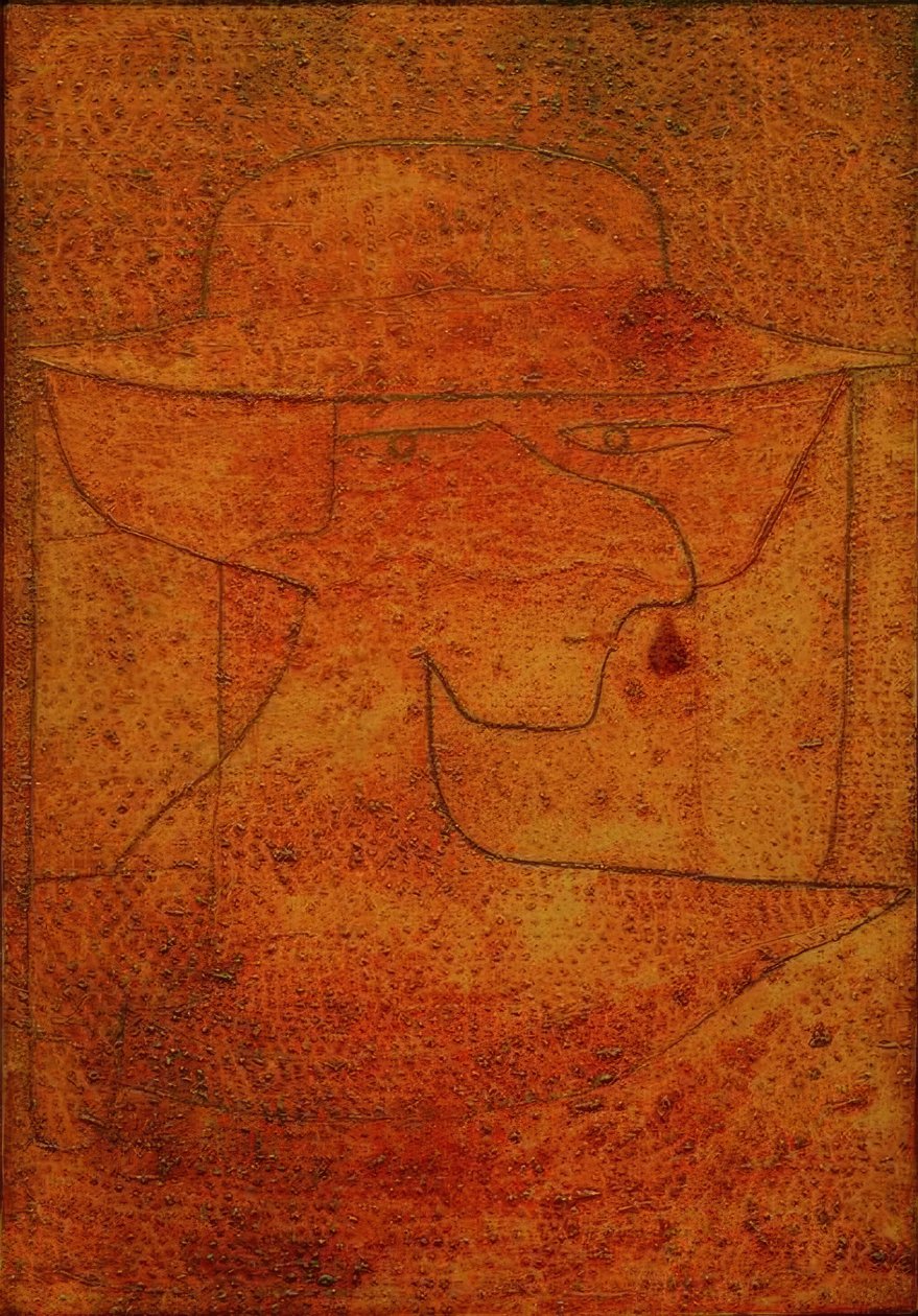 Menina velha de Paul Klee