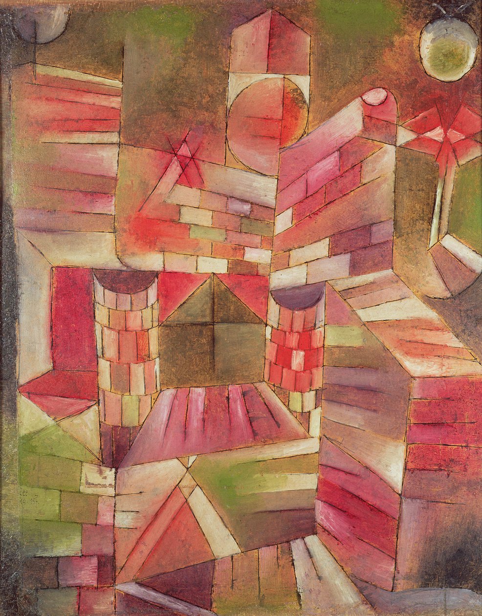 Arquitectura na Janela de Paul Klee