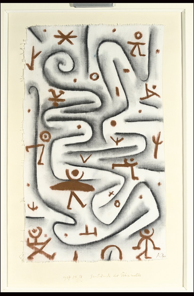 Área de Altos Espíritos; Gelande des Ubermutes de Paul Klee