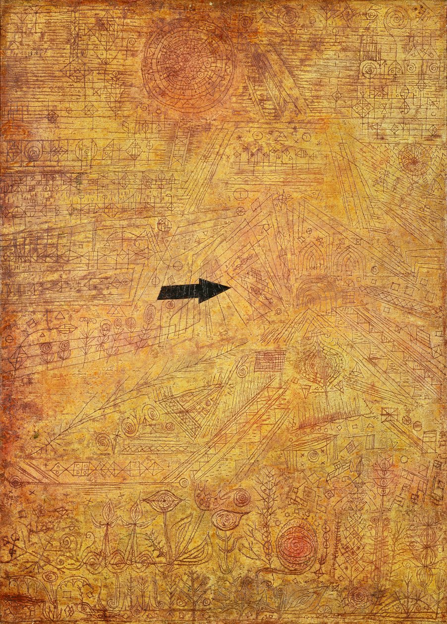 Flecha no Jardim de Paul Klee