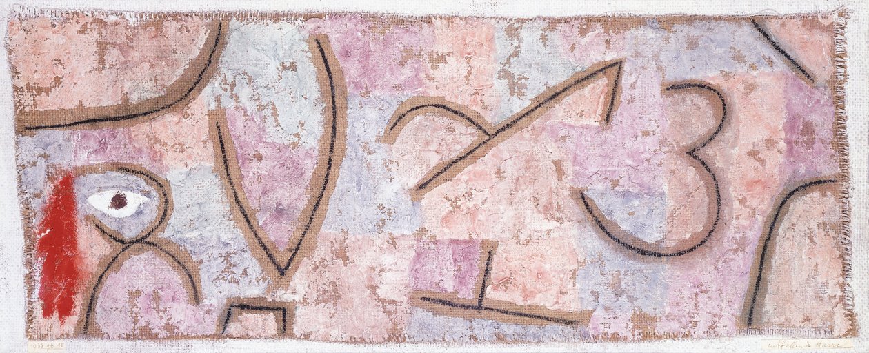Cabelos impressionantes de Paul Klee