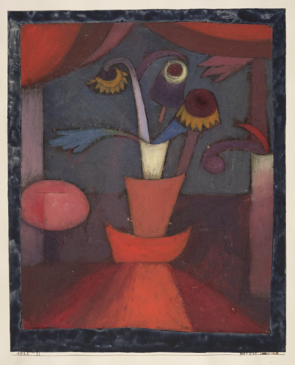 Flor de outono de Paul Klee