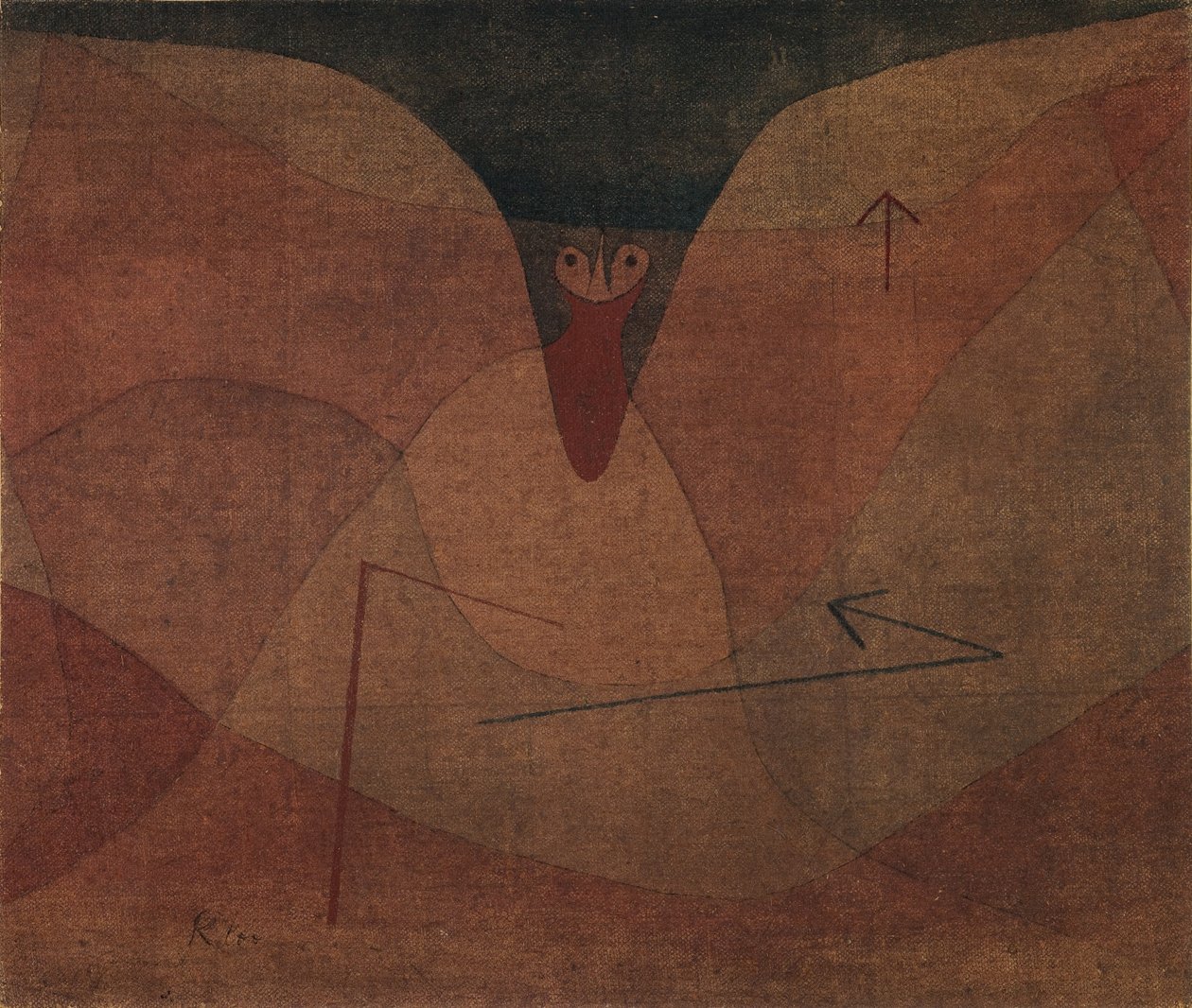 Evolução da aviação de Paul Klee