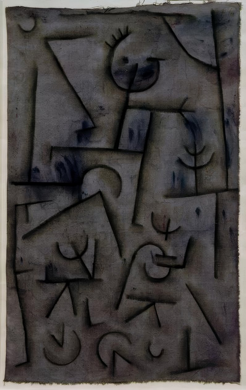 Bacanal em vinho tinto de Paul Klee